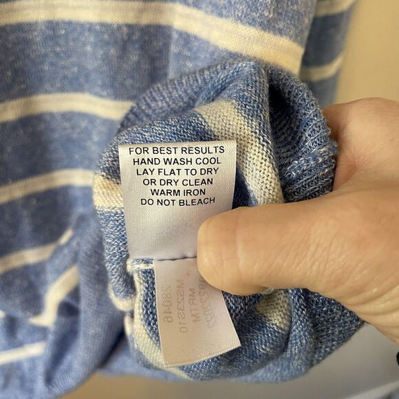 PETER MILLAR Crown XL Long Bay Merino Wool Linen Maritime Quarter Zip Swester - Picture 9 of 10